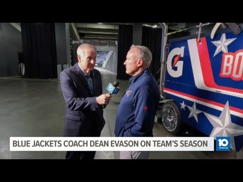 Blue Jackets coach Dean Evason on season ending, goals for the team