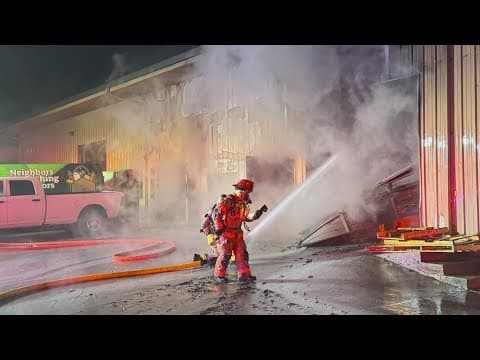 Neighbors rally after fire destroys vital North Texas food pantry