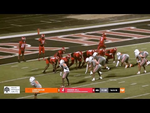 Cedar Hill Longhorns vs. Lancaster Tigers highlights | September 26, 2025