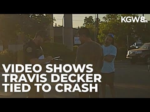 New video ties Travis Decker to crash before daughters’ killings in Washington