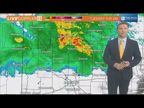 Live Doppler 13 forecast | Noon update for Tuesday, April 23, 2024