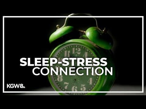 Study finds ties between lack of sleep and mental stress