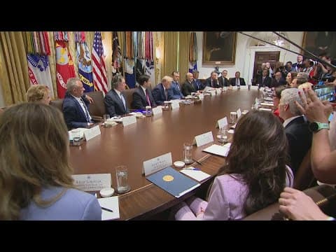 President Trump addresses abuse of power accusations