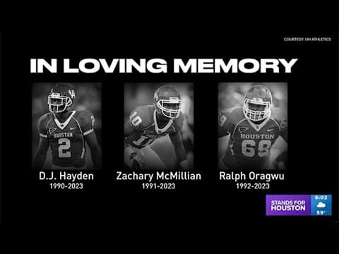 3 former UH football players among 6 killed in downtown Houston crash