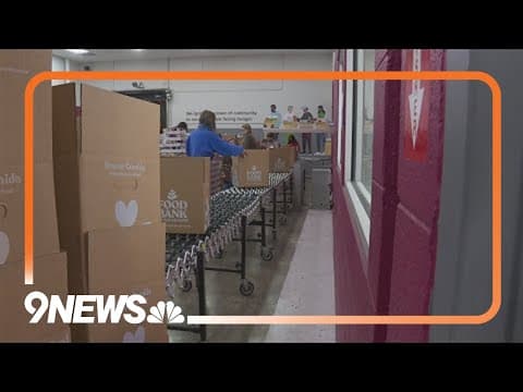9Cares Colorado Shares: Food Bank of the Rockies prepares for food distribution event