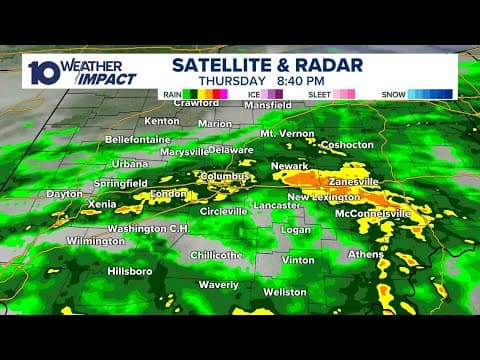 Breaking down the latest forecast, potential for flooding in central Ohio