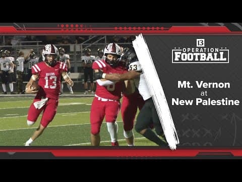 Operation Football | New Palestine 28 Mt. Vernon 14