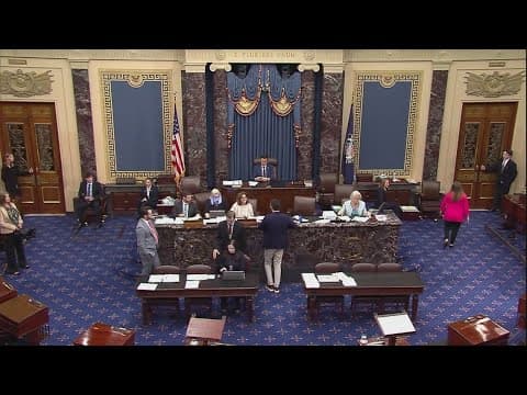 Lawmakers work to pass President Trump's spending bill