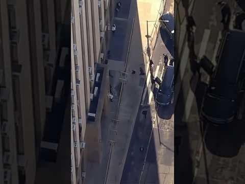 Donald Trump appears in court for start of historic hush money trial