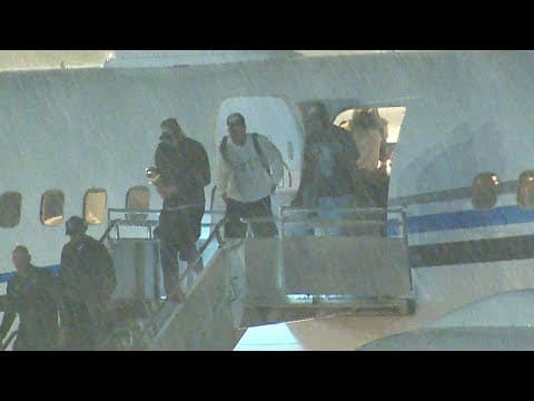 Dallas Mavericks arrive home after series-clinching win at Minnesota