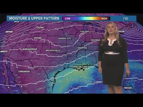 Chilly Thursday with steady rain moving in overnight