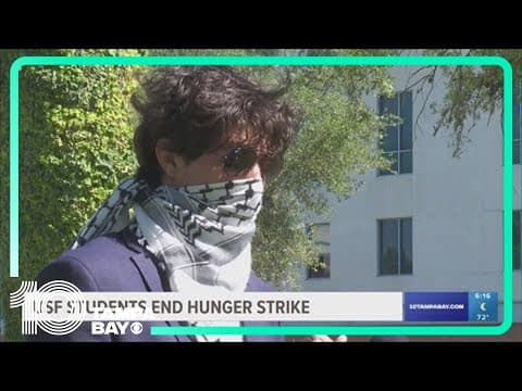 USF students end hunger strike after 3 weeks