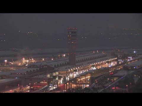 Flight delays, cancellations due to weather