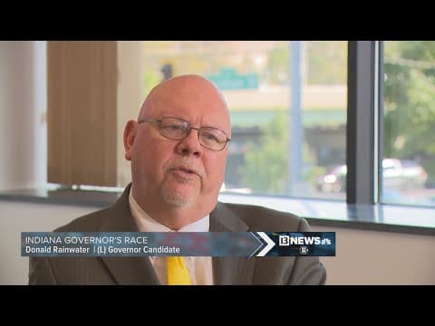 One on one with Donald Rainwater | Indiana Governor's Race (EXTENDED INTERVIEW)