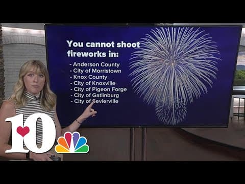 List of places where you cannot shoot fireworks