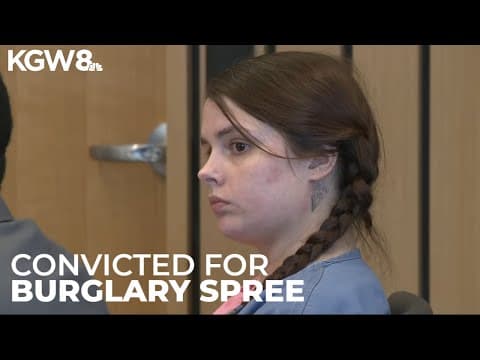 Woman convicted for role in Portland-area burglary ring, sentenced to 9 years in prison
