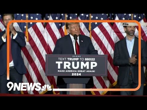 Supreme Court issues ruling in Colorado case about Trump's eligibility for 2024 ballot