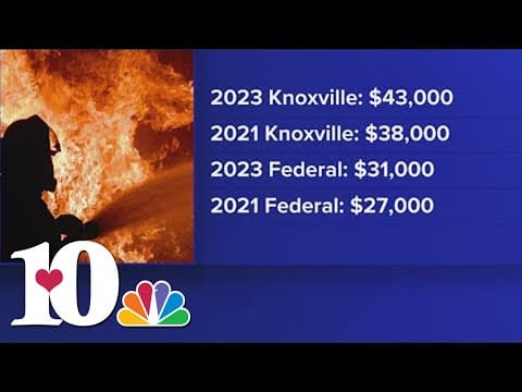 Federal firefighters asking for an increase in pay