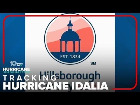 Hillsborough County officials talk Hurricane Idalia preparations