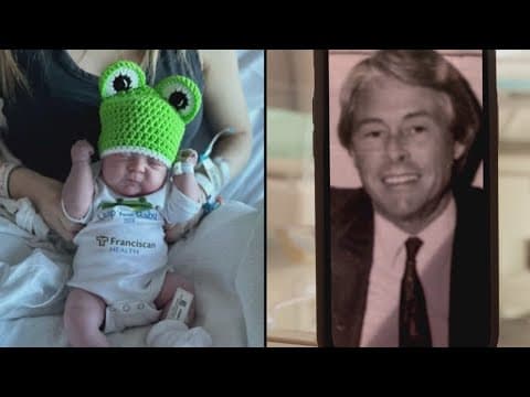 Crown Point baby born on Leap Day 2024, shares birthday with grandfather