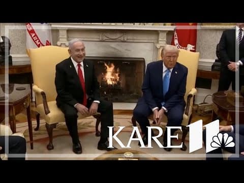 Trump and Netanyahu will meet on tariffs, the war in Gaza and more