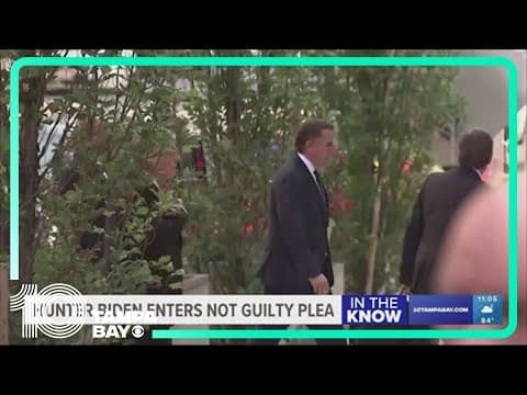 Hunter Biden pleads not guilty to 2 tax crimes after agreement with prosecutors falls through