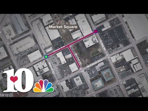City of Knoxville opening pedestrian zone in downtown