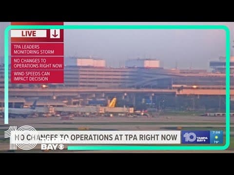 TPA leaders monitor Tropical Depression 4