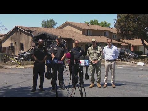 Update on plane crash in San Diego that left 2 dead | Full Press Conference (11 am)