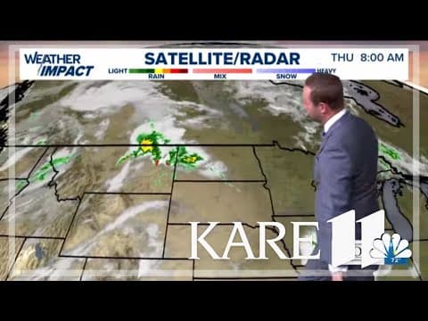 KARE weather team issues Weather Impact Alert for Friday night, Saturday morning