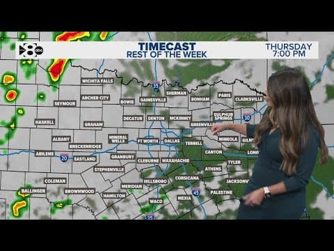 DFW Weather: Latest forecast and rain timeline