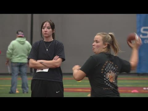 Tryouts held for Indiana's women's football team