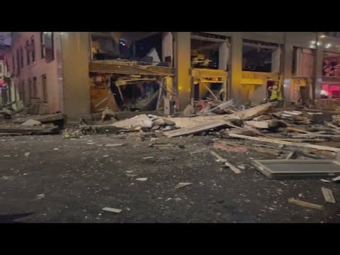 Downtown Fort Worth celebrates block reopening months after hotel explosion