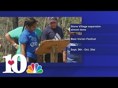 Anakeesta prepping for fall celebrations in the Smokies