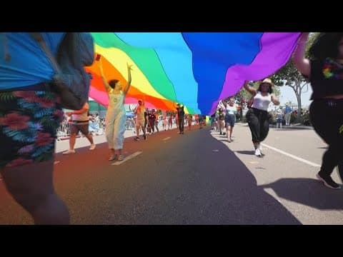 Volunteers gear up for a massive San Diego Pride weekend