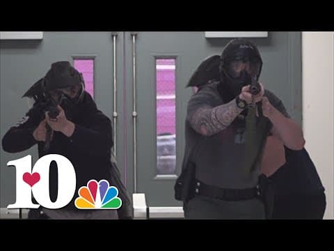 Loudon Police practice response for active shooter situations in high school