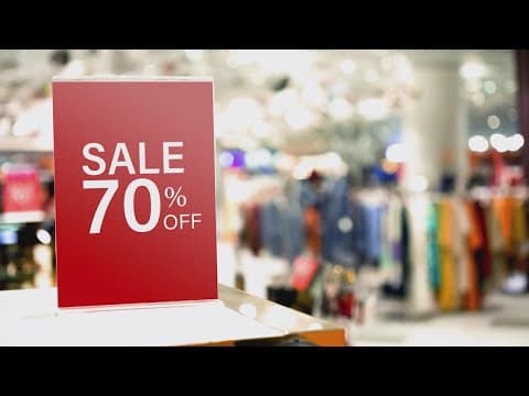 Why should you trade sand and sun this weekend for shopping?