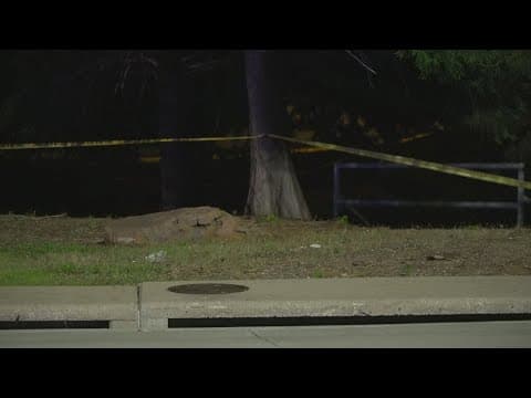 Child reportedly died after being found in a pond Saturday