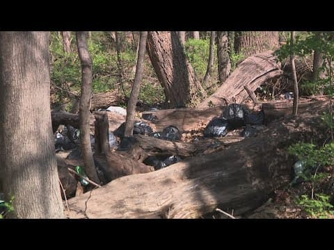 Concerns over trash pile up in Northwest DC.