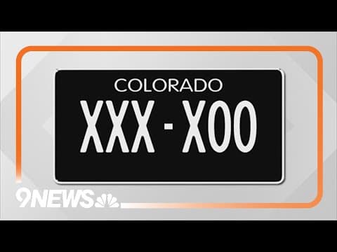 Here are Colorado's most rejected personalized license plates of 2023