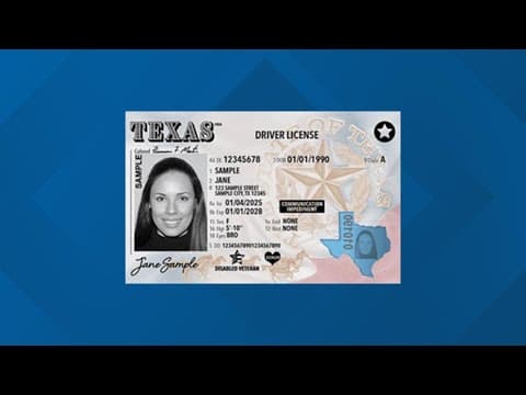 Texas DPS reveals new driver's license, ID card designs