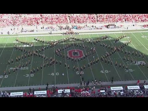 Halftime spectacle: Ohio State and Grambling State bands deliver unforgettable show