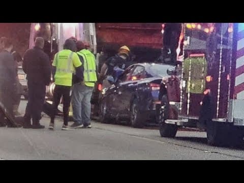 Deadly crash involving car and garbage truck near Covington
