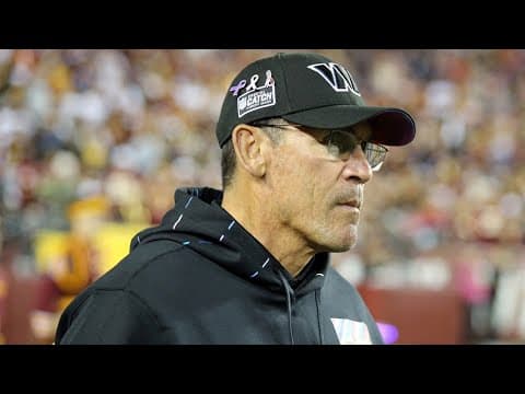 Full interview: Commanders head coach Ron Rivera talks next steps for the season