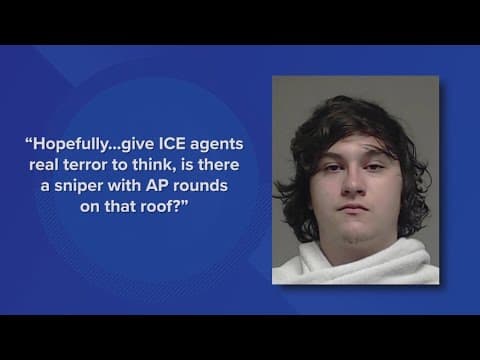 'I want to cause terror' | New information released about accused Dallas ICE facility