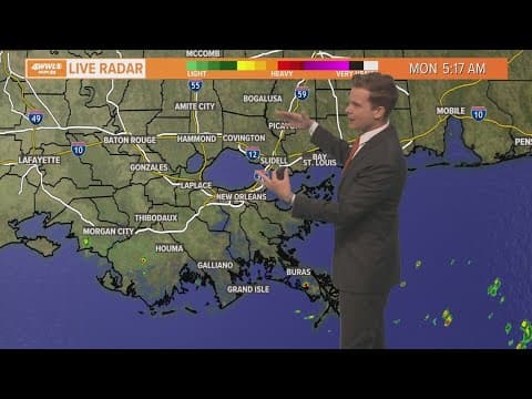 Weather: Not as hot, scattered storms return this week