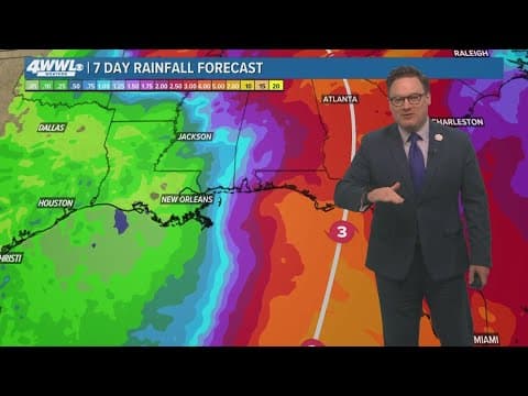 New Orleans Weather: Tropical disturbance likely leading to improved weather for NOLA
