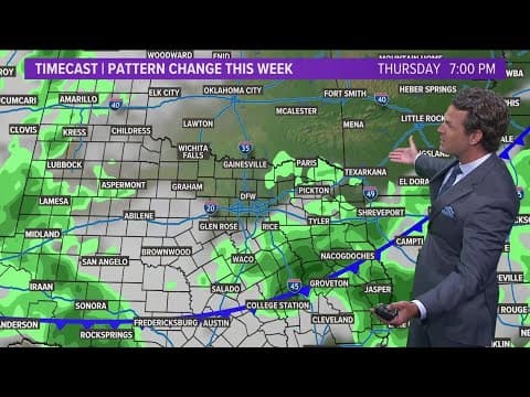 DFW Weather: Showers and storms make a return to the forecast