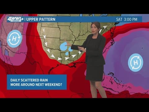 New Orleans Weather: Intense heat and a few daily downpours this week