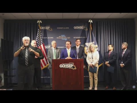 Watch: Governor Jeff Landry holds GOHSEP press conference